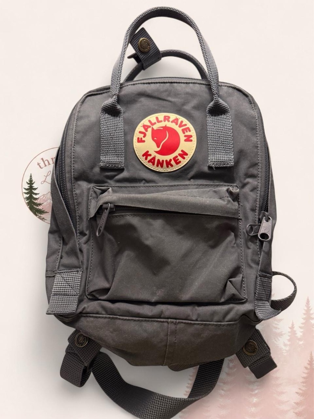 Fjällräven Kånken Mini Backpack – Gray